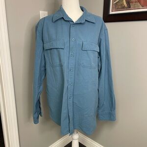 L.L. Bean Blue Men's Shirt